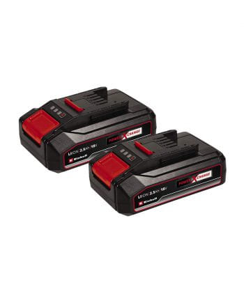 2 Baterías PXC-Twinpack 2.5Ah y 18V de Einhell
