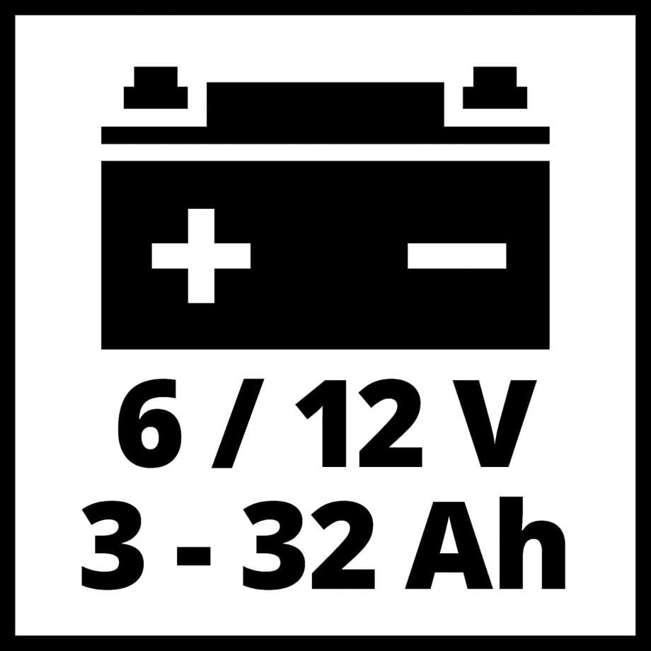 Cargador de Batería CE-BC 1 M 6/12V marca Einhell