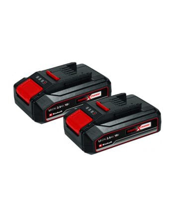 2 Baterías de 18V PXC-Twinpack 2.5 Ah Einhell