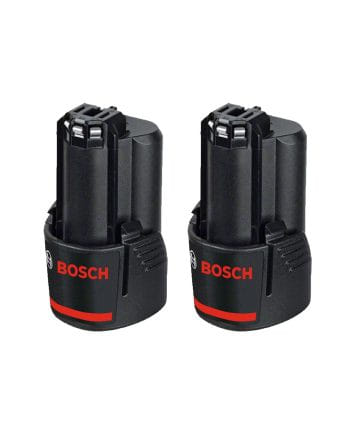 2 Baterías Bosch GBA 12V y 3,0Ah de capacidad