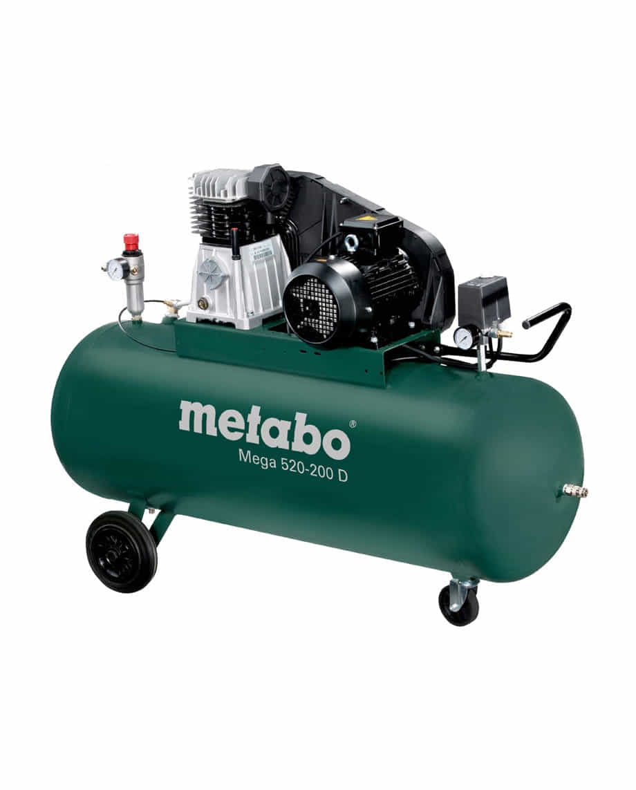 Compresor Metabo Mega 520-200 D de 3000W