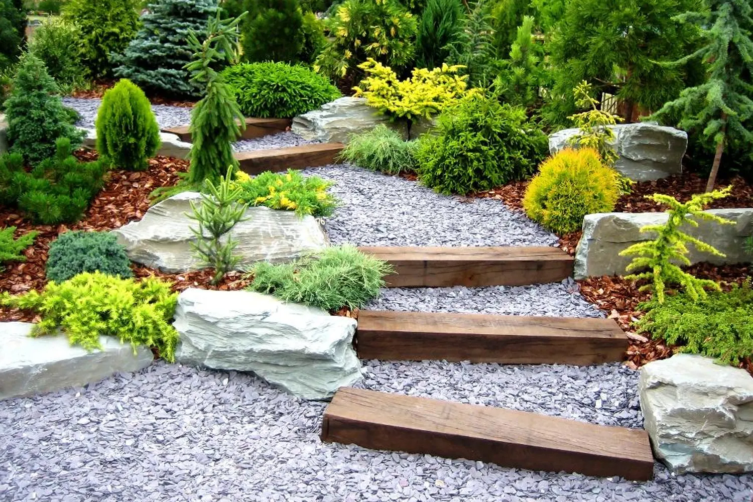 Las mejores piedras para decorar tu jardín